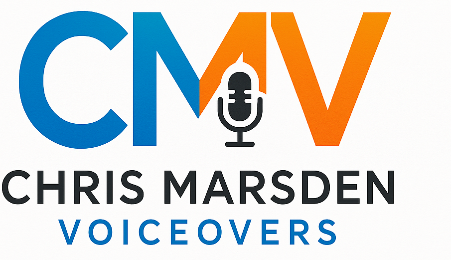 Chris Marsden Voiceovers Logo - Professional UK Voice Artist